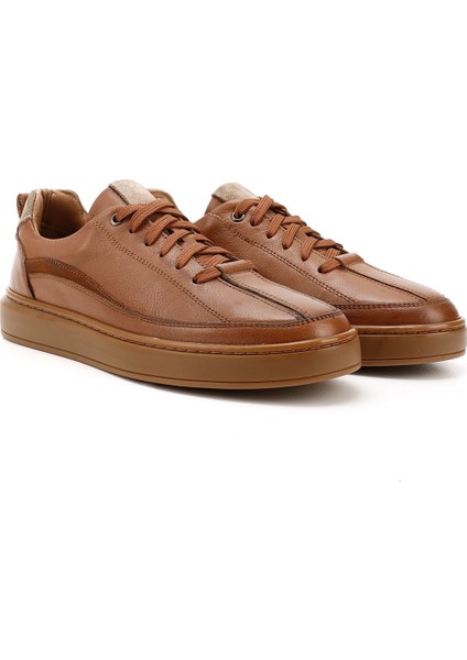 Erkek Bağcıklı Kauçuk Taban Hakiki Deri Sneaker modelleri
