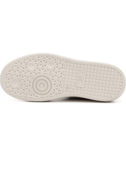 Kadın Siyah Lastik Bağcıklı Dolgu Taban Hakiki Deri Sneaker fırsatları