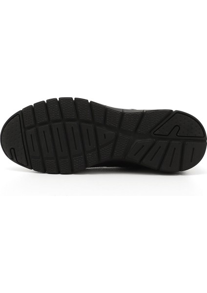 Kadın Siyah Dolgu Taban Hakiki Deri Comfort Ayakkabı indirimleri