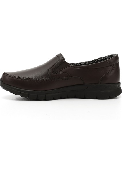 Kadın Kahve Dolgu Taban Hakiki Deri Comfort Ayakkabı fırsatları