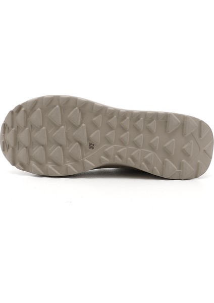 Kadın Bej Lastik Bağcıklı Comfort Dolgu Taban Hakiki Deri Sneaker indirimleri