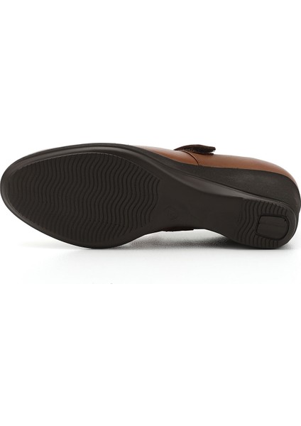 Kadın Taba Antik Dolgu Taban Hakiki Deri Mary Jane Ayakkabı indirimleri