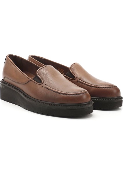 Kadın Taba Antik Dolgu Taban Hakiki Deri Ayakkabı modelleri