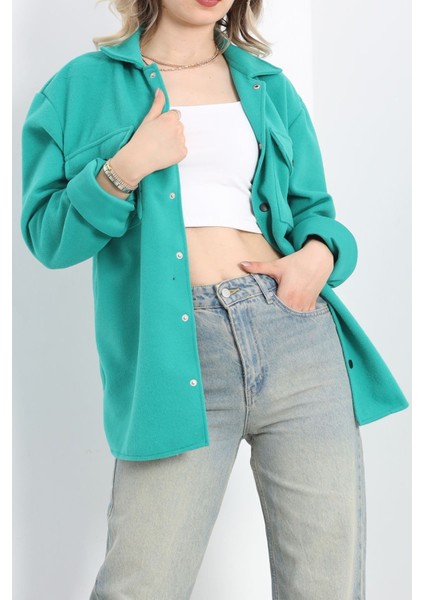 Kaşe Gömlek Yeşil - 20724.1874.