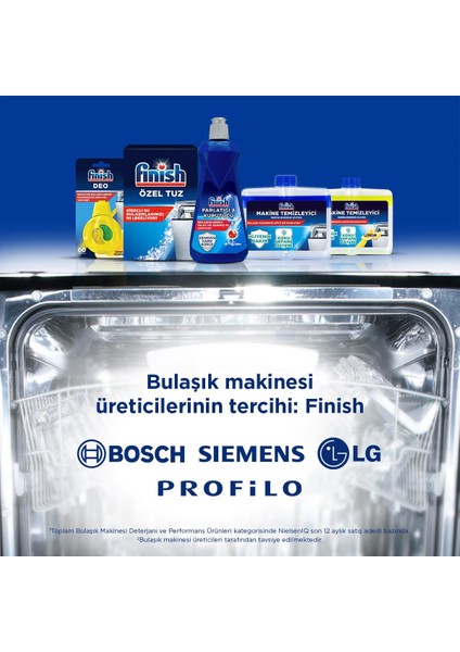 Bulaşık Makinesi Tuzu 1500 gr x 2 + Parlatıcı 800 ml fırsatları