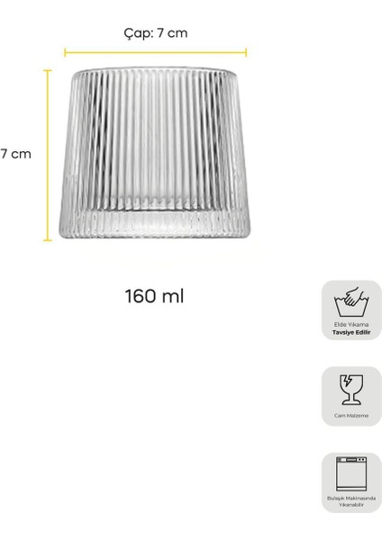 2'li Japon Tarzı Viski ve Kokteyl Bardağı, 160ML, Şık ve Zarif Tasarım indirimleri