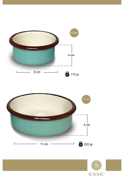Mavi Emaye Çerezlik Seti, Şık ve Kullanışlı 2'li Ürün fiyatları