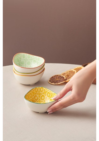 Mavi Floral Triangle Çerezlik, 10 Cm, Şık ve Kullanışlı Tasarım fiyatları