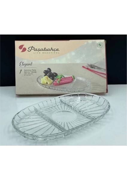 Turuncu Elegance Bölmeli Tabak 16X28CM, Şık ve Kullanışlı Tasarım fiyatları