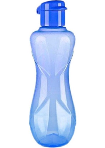 Şık 650 ml Mavi ve Beyaz Paslanmaz Çelik Matara, Dayanıklı ve Hafif Tasarım