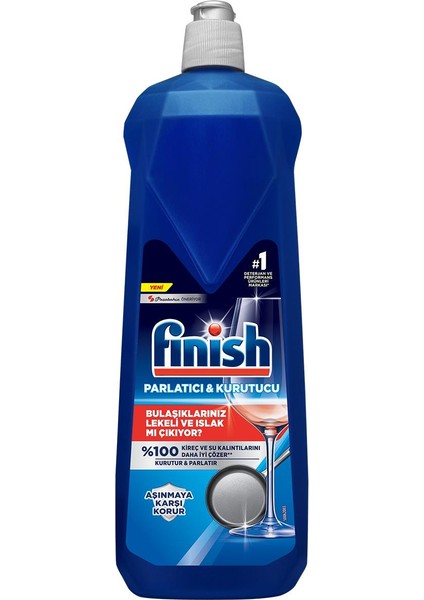 Bulaşık Makinesi Parlatıcısı 800 ml - İz Bırakmayan Ferah Koku ile Parlak Sonuçlar