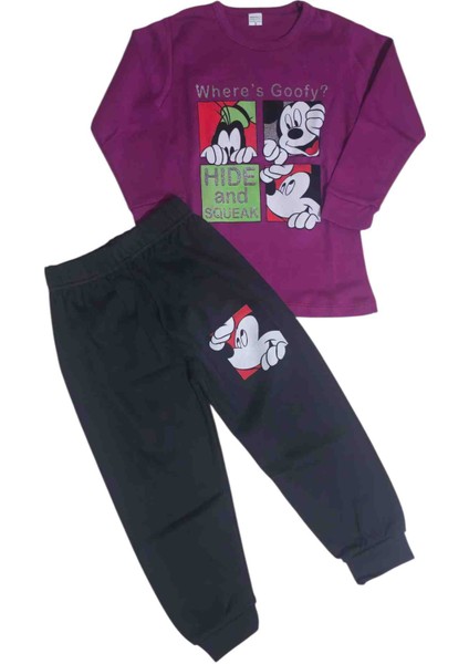 Kız Çocuk Penye Pijama Tk