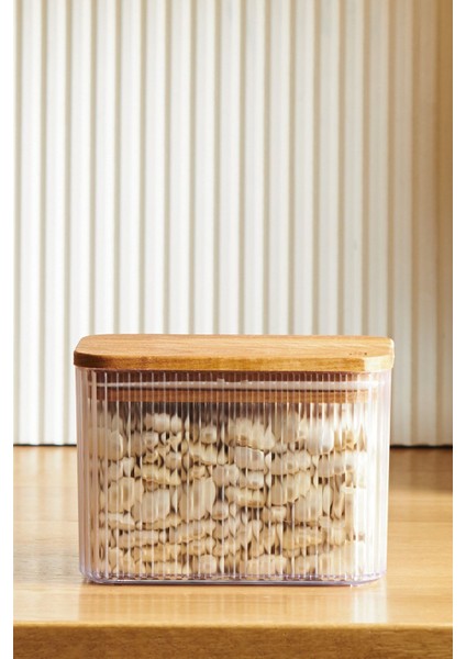 Turuncu Şeffaf Saklama Kabı 1 Lt, Pratik ve Şık Mutfak Gereçleri