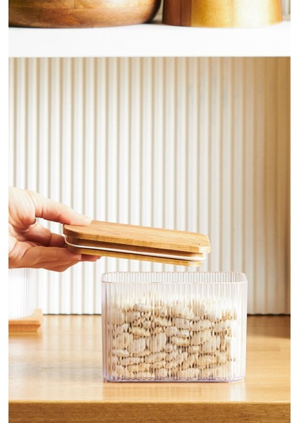 Turuncu Şeffaf Saklama Kabı 1 Lt, Pratik ve Şık Mutfak Gereçleri fiyatları