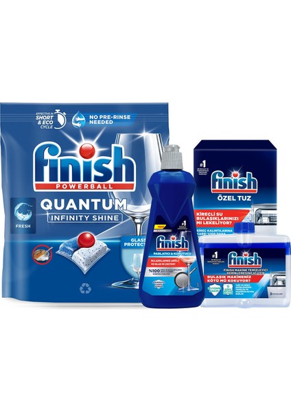 Quantum Infinity Shine Bulaşık Makinesi Tableti 83 Yıkama – İz Bırakmayan, Ferah Kokulu, Üstün Temizlik Performansı fiyatları