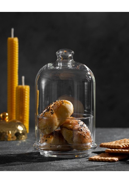 Yeşil Midi Patisserie Kapaklı Servis Kasesi, Şık ve Kullanışlı Mutfak Aksesuarı