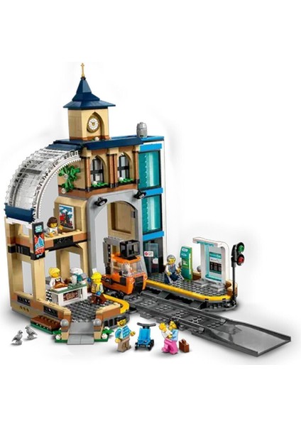 60469 LEGO City Merkez Tren Istasyonu 752 Parça +7 Yaş fiyatları