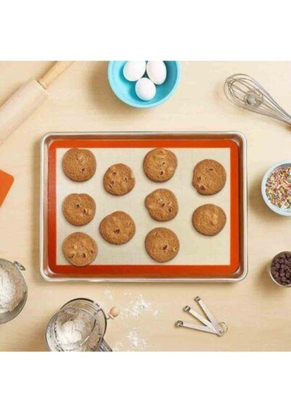 Turuncu, 30X40 Cm, Yanmaz ve Yapışmaz, Fırınlamaya Uygun Esnek Mat Yüzey fiyatları