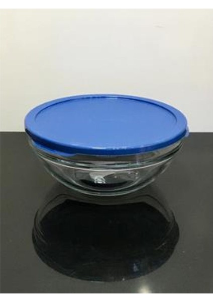 Mavi Kapaklı 1700 cc Saklama Kabı, Dayanıklı ve Pratik Mutfak Gereci