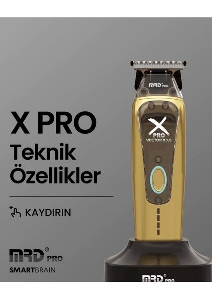 GMT-999 Pro-X 3.0 Profesyonel Sakal Kesme Makinesi Gold fiyatları