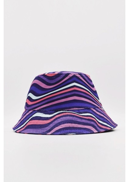 Kadın Uv Korumalı Balıkçı Bucket Lila Şapka