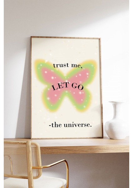 Renkli 3'lü Tablo Seti, Kelebek ve Sayılar Temalı, Şık ve Çerçevesiz Dekoratif Ürün modelleri