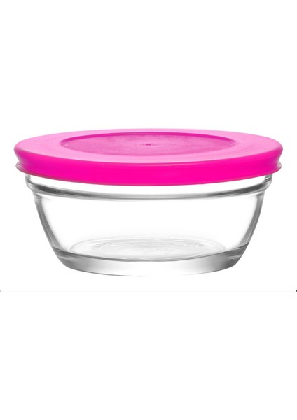 Pembe 6'lı Saklama Kabı Seti, Sağlam ve Şık Mutfak Gereçleri