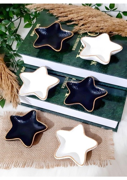 Renkli Yıldız Sunumluk, Çerezlik ve Lokumluk, Şık ve Çok Renkli Tasarım