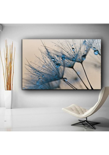 Renkli Çiğ Taneleri Kanvas Tablo, Şık ve Canlı Duvar Dekoru Için Ideal Seçenek