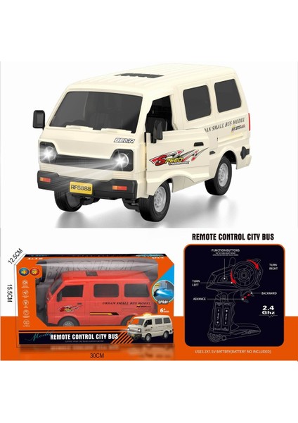 RF3231A2A3A Uk Ff 1: 16 Seslı Isıklı Mınıbus Kamyonet
