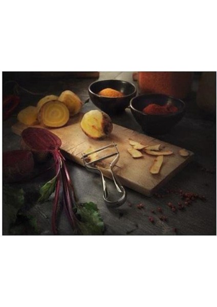 Paslanmaz Çelik Soyacak, Gri, 13CM, Dayanıklı ve Şık Mutfak Gereci modelleri