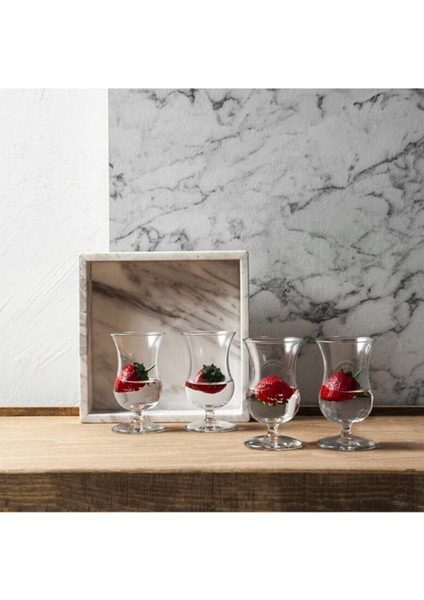 Turuncu Ayaklı 4'lü Bardak Seti, Şık ve Modern Tasarım fiyatları