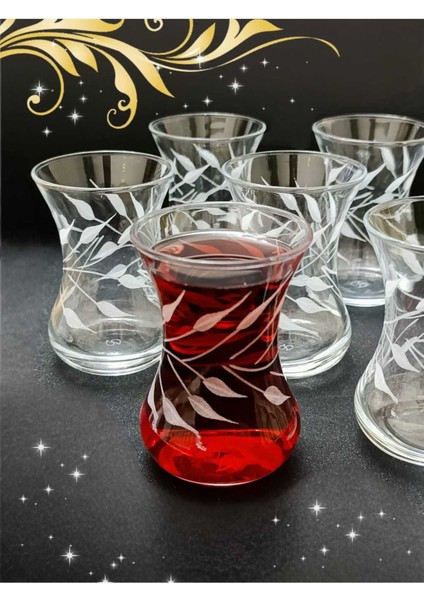 Şık 6'lı Beyaz Çay Bardağı Seti, Özel Tasarım fırsatları