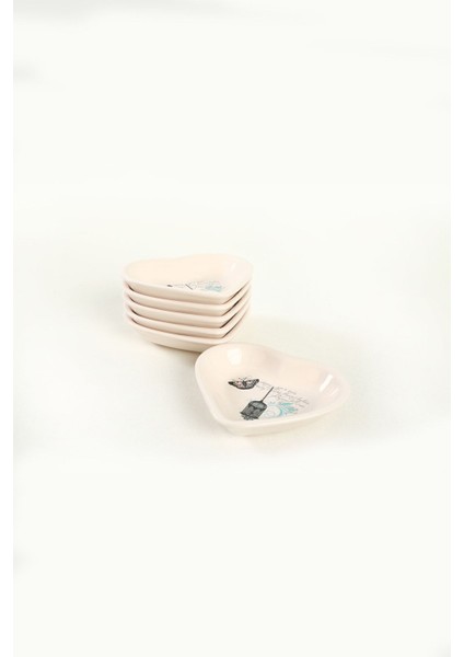 Renkli Kalp Çerezlik Seti 14 Cm, 6 Adet, Şık ve Kullanışlı Tasarım fırsatları