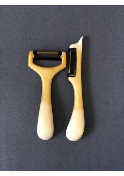 Ebruli Altın Soyacak Seti, Gri, Zarif ve Şık Tasarım