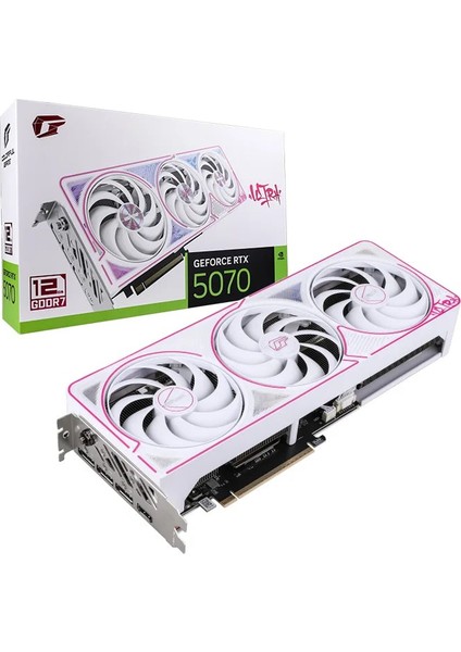 Igame Geforce Rtx 5070 Ultra W Oc Gddr7 192BIT (Oc 12GB-V) 12GB Gaming (Oyuncu) Ekran Kartı