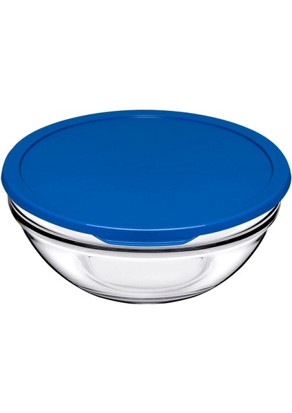 Mavi Kapaklı Saklama Kabı, 1700CC, Pratik ve Şık Saklama Çözümü