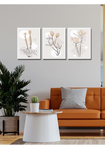 Renkli Modern Sanatsal Uv Baskı Mdf Tablo 40X30 Ev Dekorasyonu