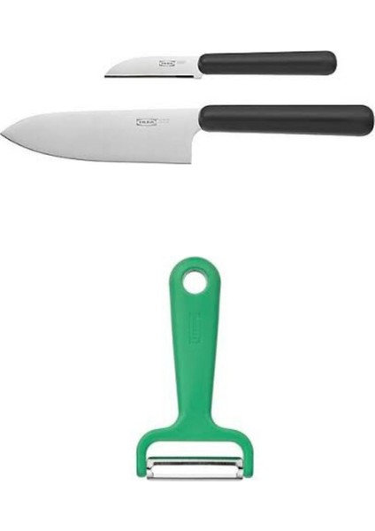 Iki Parça Bıçak ve Soyacak Seti, Pratik ve Şık Mutfak Gereçleri