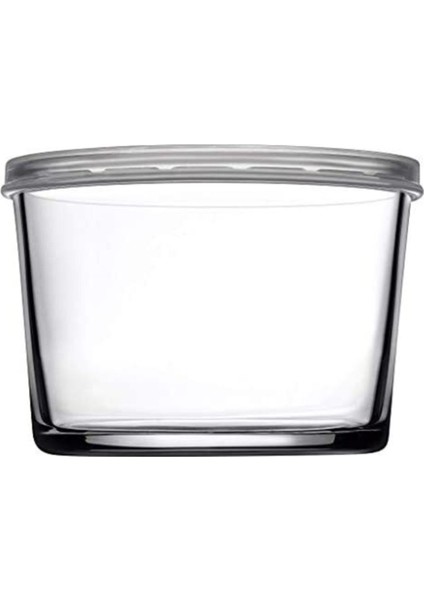 Beyaz 4’lü Kapaklı Saklama Kabı, 220CC, Pratik ve Şık Saklama Çözümü