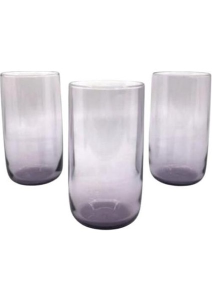 3'lü Çok Renkli 365CC Su Bardağı Seti, Şık ve Renkli Tasarım