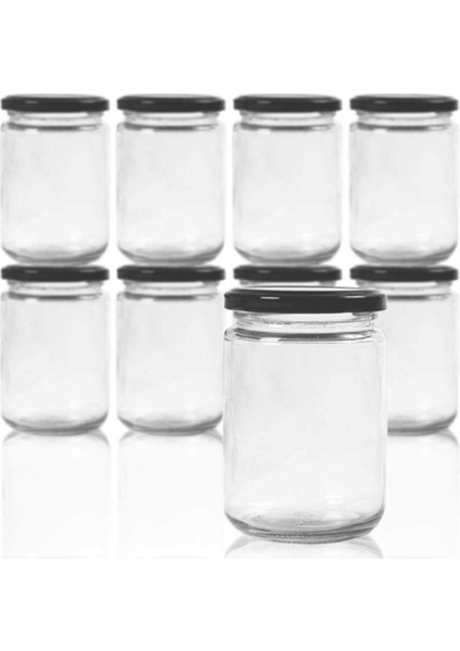 10'lu Siyah Kapaklı Konserve Kavanoz Seti, 660 Cc, Saklama ve Mutfak Düzeni fiyatları