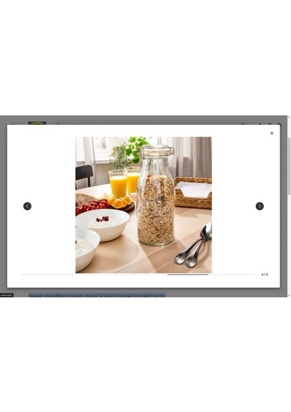 Kapaklı 1 Lt Cam Kavanoz, Kahverengi, Saklama & Dekorasyon Için Uygun modelleri