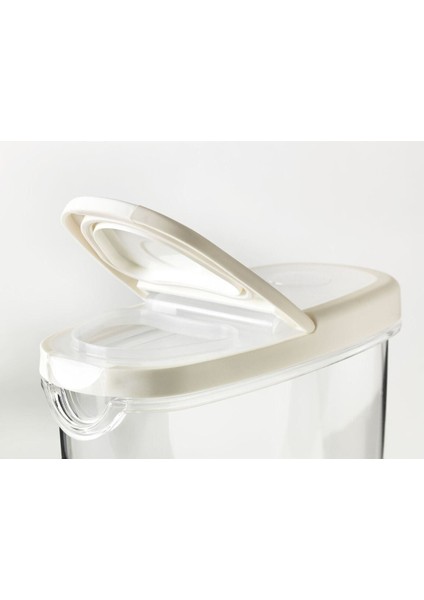 Beyaz Saklama Kabı 8X18 cm 1,3 L, Pratik ve Şık Mutfak Çözümleri modelleri