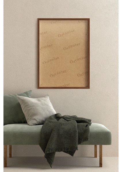 Kahverengi 18'lik Boş Fotoğraf Çerçevesi Poster Puzzle Nişan Düğün Dekorasyonu