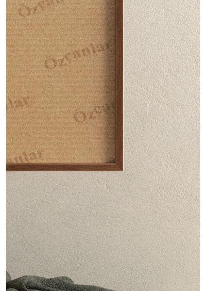 Kahverengi 18'lik Boş Fotoğraf Çerçevesi Poster Puzzle Nişan Düğün Dekorasyonu