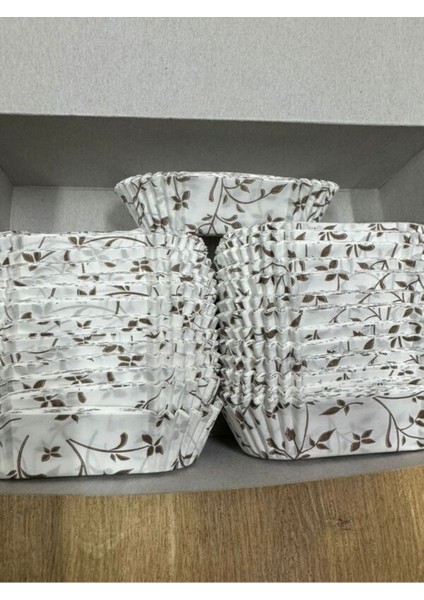 Ekler Kağıdı Desenli Büyük Boy 600 Adet Gri Paket