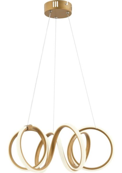 Modern LED Avize, Üç Renkli, Kumandalı, Şık ve Şık Tasarım, Evinizi Güzelleştiren Aydınlatma modelleri