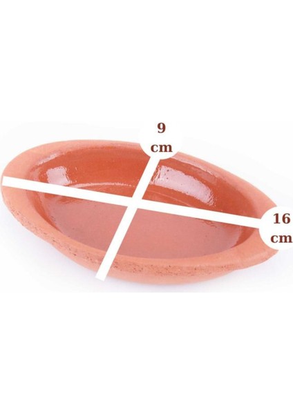 3'lü Sırlı Mini Oval Toprak Kase Seti, Çok Amaçlı Servis ve Sürme Kase, Kahverengi fiyatları