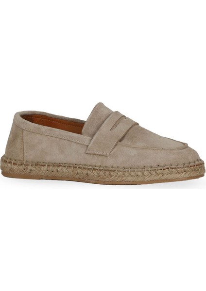 Bej Süet Erkek Espadril Ayakkabı 14MAFR110 14MAFR110 fiyatları